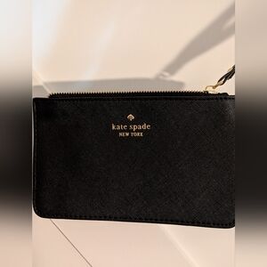 Kate Spade Black Wristlet